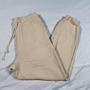 Elwood Cream Jogger Sweatpants size small